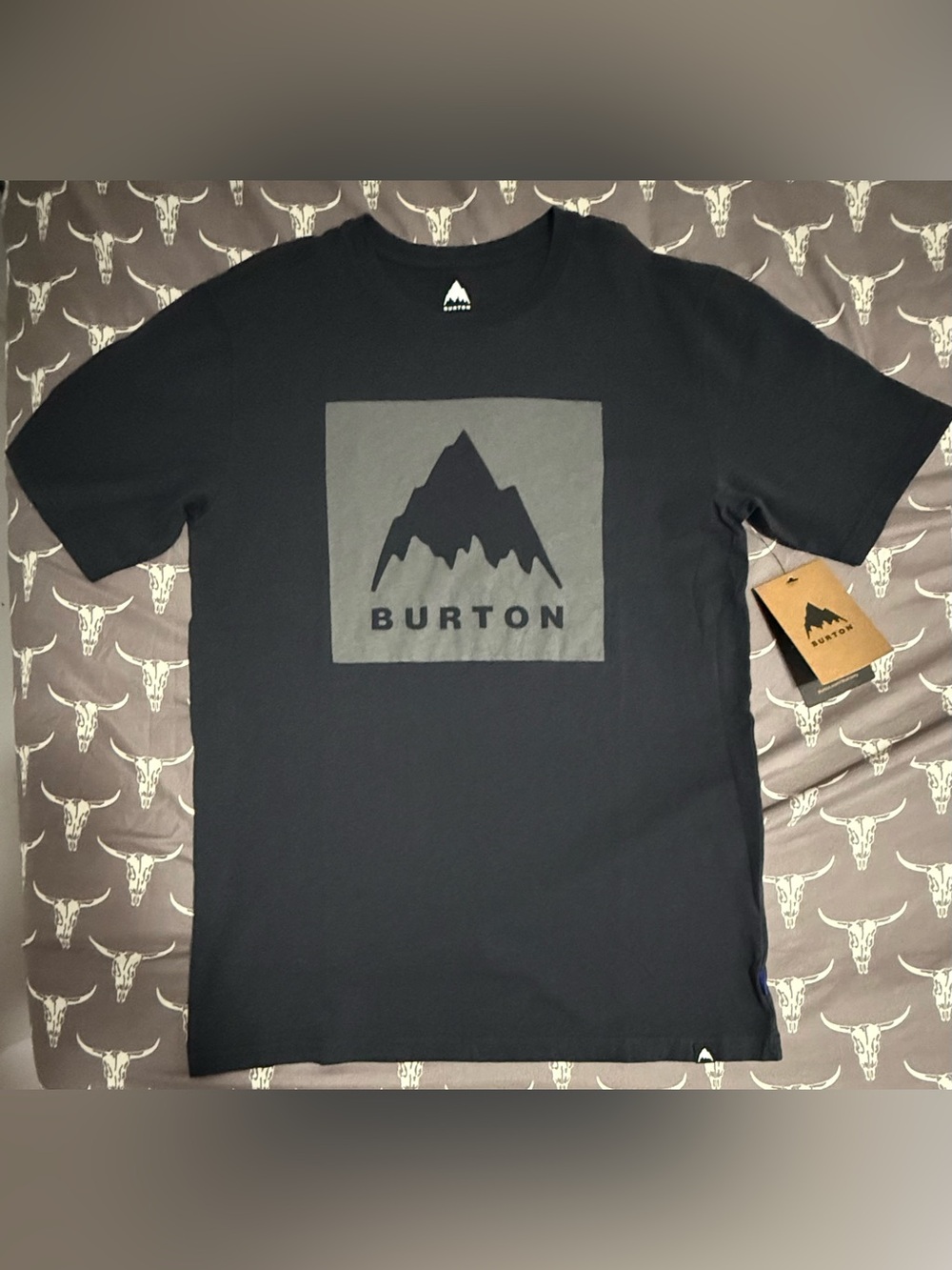 Burton Black Short-Sleeve Logo Tee